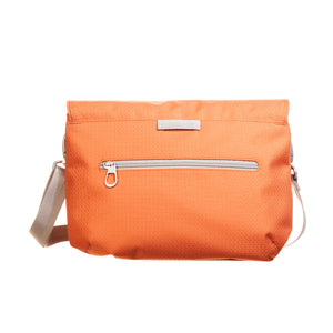 Rustic Clay Bliss Saddle Bag interior on a white background