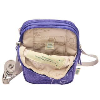 Vineyard Violet Endeavor Pouch interior with a white background