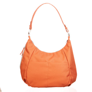 Rustic Clay Amble Hobo bag with white background