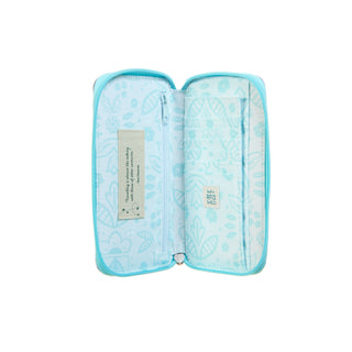 Neon Flora Intrepid Wallet interior on a white background
