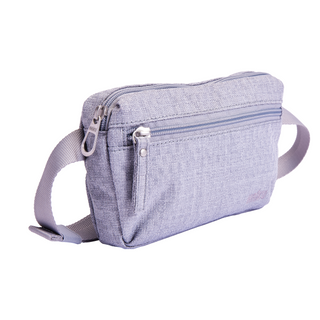 Stone Gray Hopper Belt Bag on a white background