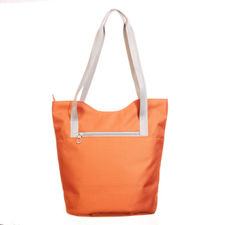 Rustic Clay Ridgeway Tote Bag on a white background