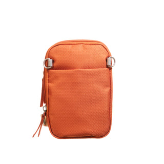 Rustic Clay Endeavour Pouch Bag back on a white background
