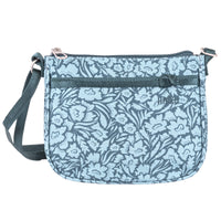 HAIKU Lark RFID Blocking Crossbody Bag - Minimalist Purse Made From Recycled Bottles, BlackBerry Color - View #10