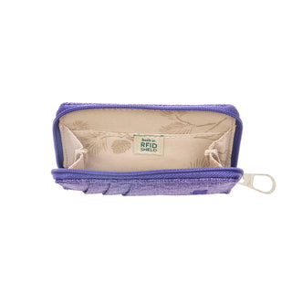 Vineyard Violet Sprout Wallet interior on a white background