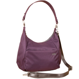 Blackberry Amble Hobo bag angle view